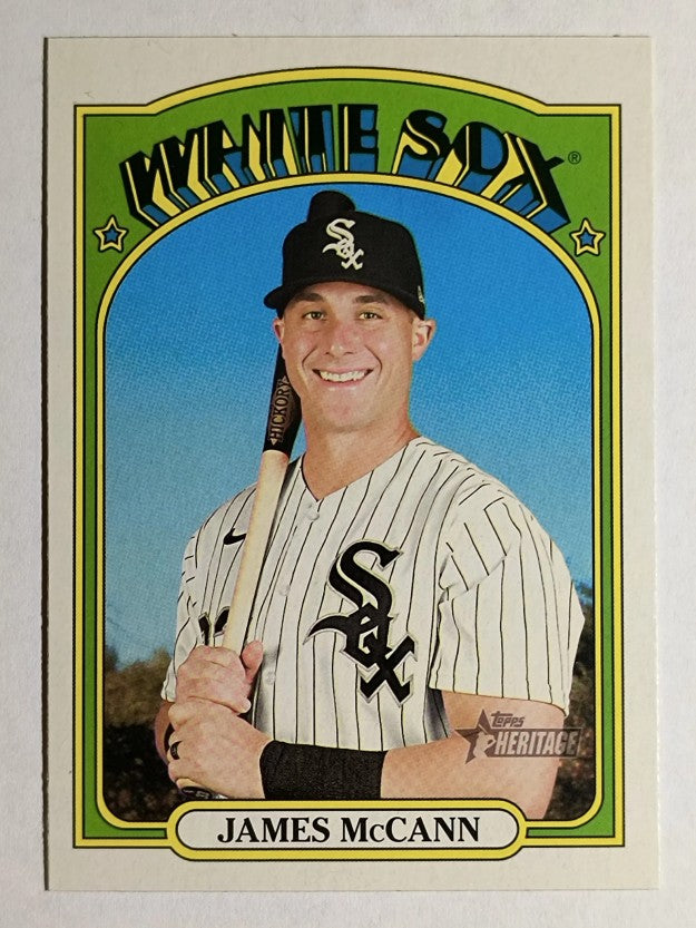 2021 Topps Heritage #346 James McCann