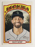 2021 Topps Heritage #348 Matt Kemp