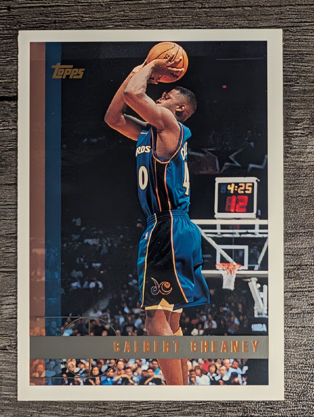 1997-98 Topps #142 Calbert Cheaney