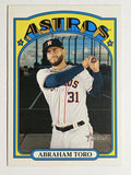 2021 Topps Heritage #349 Abraham Toro