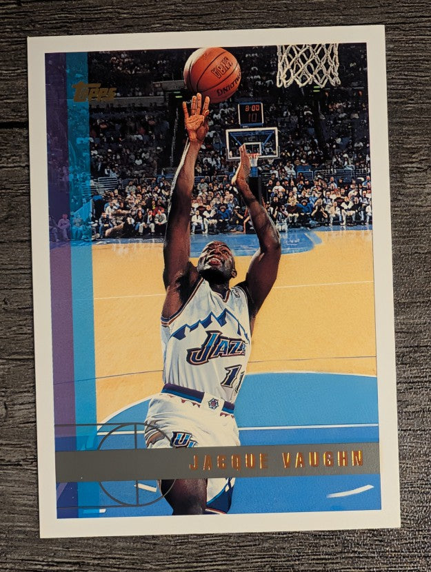 1997-98 Topps #199 Jacque Vaughn RC