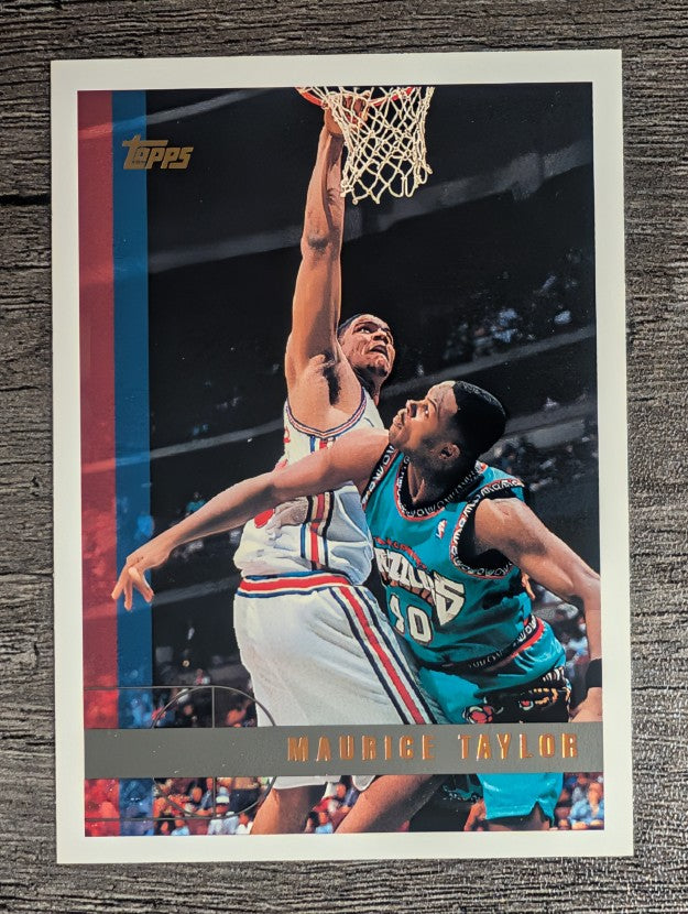 1997-98 Topps #212 Maurice Taylor RC