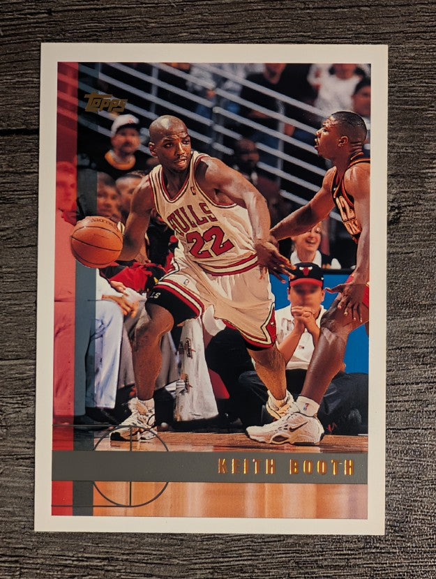 1997-98 Topps #214 Keith Booth RC