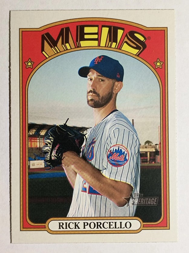 2021 Topps Heritage #354 Rick Porcello