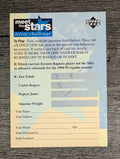 1996-97 Upper Deck Meet The Stars Trivia #16 Toronto Raptors