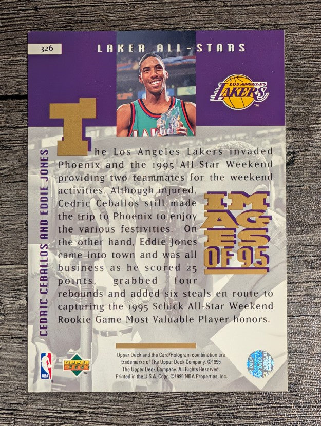 1995-96 Upper Deck #326 Cedric Ceballos I95