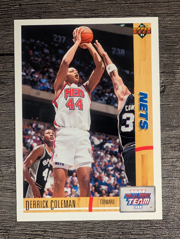 1991-92 Upper Deck #35 Derrick Coleman ART
