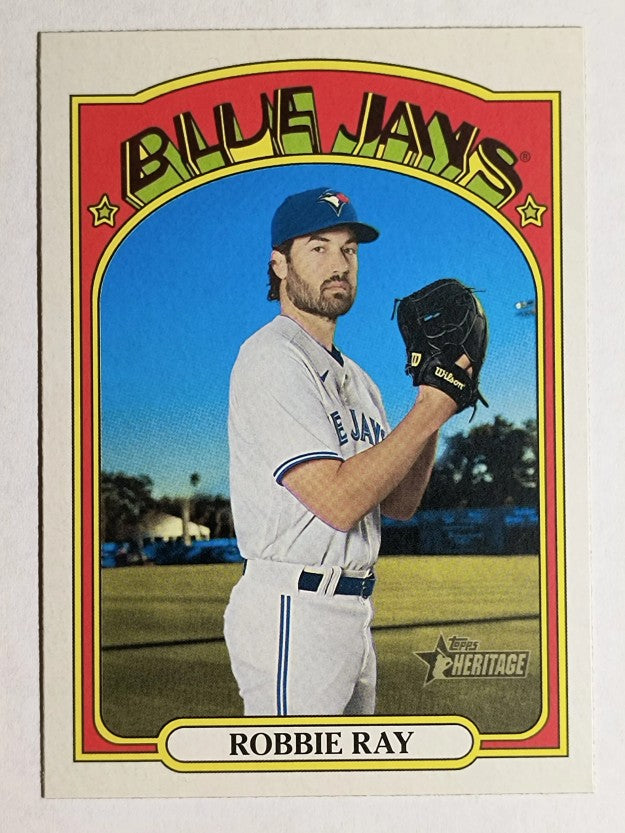 2021 Topps Heritage #358 Robbie Ray