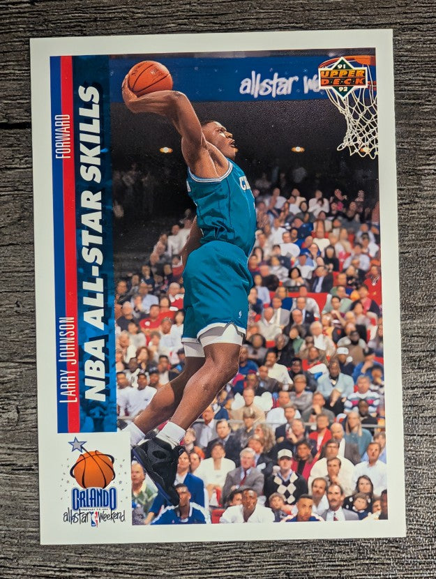 1991-92 Upper Deck #480 Larry Johnson SD