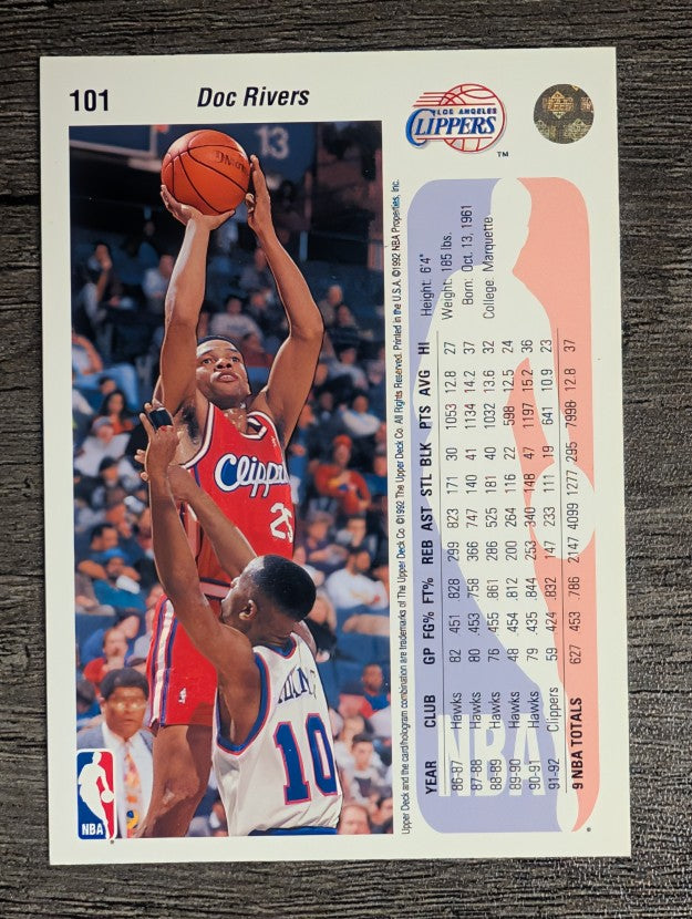 1992-93 Upper Deck #101 Doc Rivers