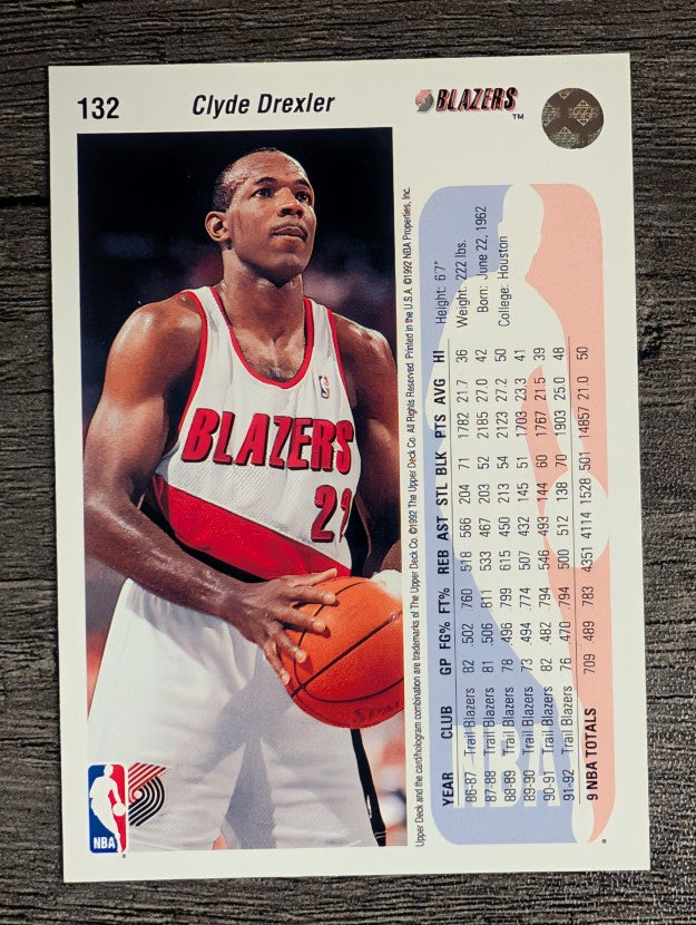 1992-93 Upper Deck #132 Clyde Drexler