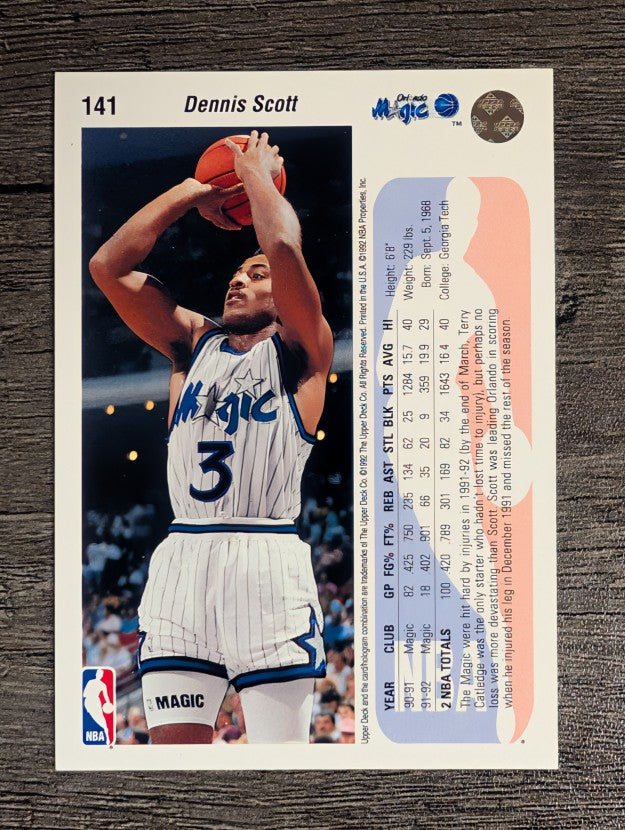 1992-93 Upper Deck #141 Dennis Scott