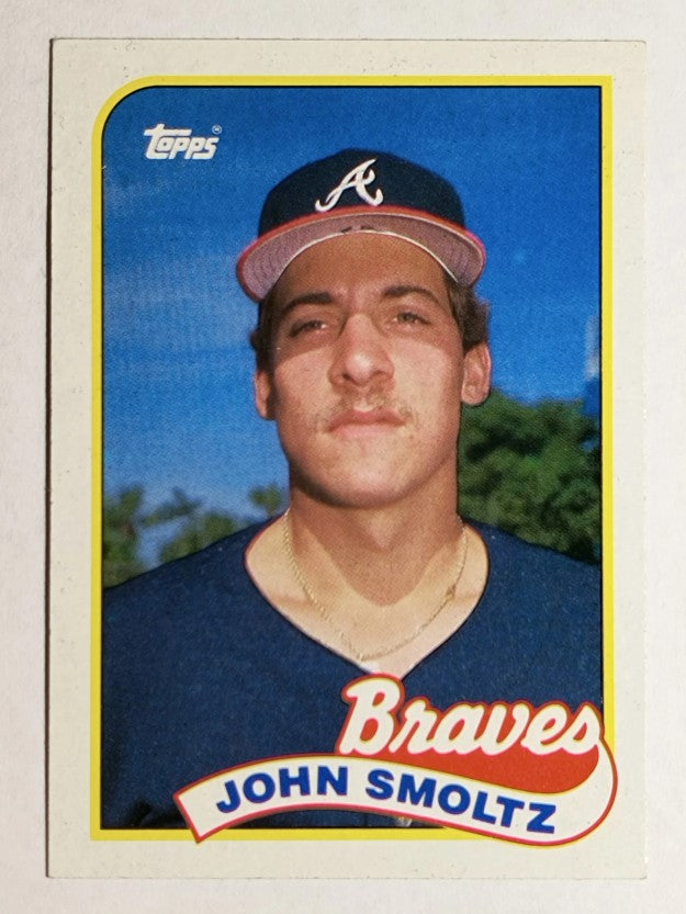 1989 Topps #382 John Smoltz RC