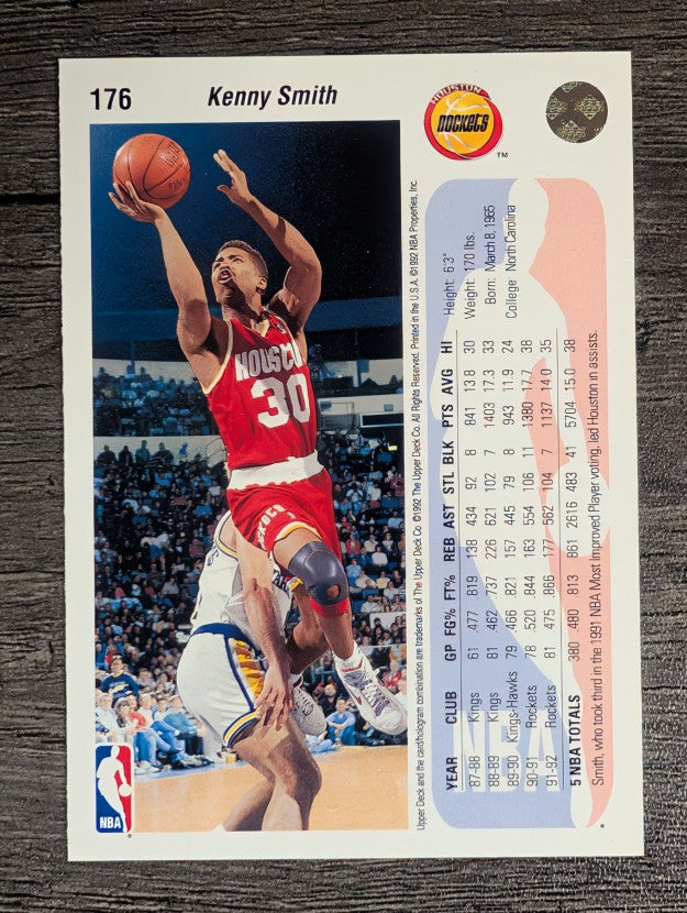 1992-93 Upper Deck #176 Kenny Smith