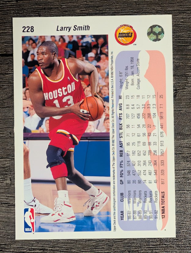 1992-93 Upper Deck #228 Larry Smith