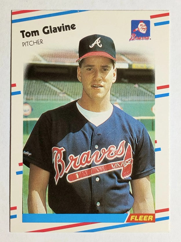 1988 Fleer #539 Tom Glavine RC