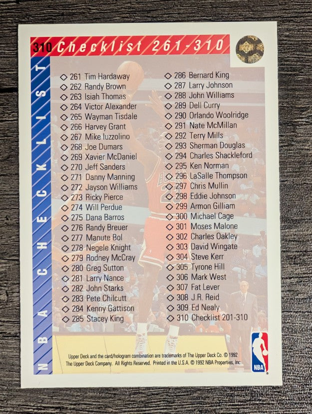 1992-93 Upper Deck #310 Michael Jordan CL