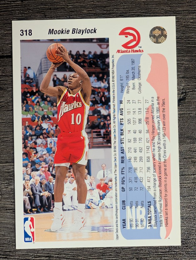 1992-93 Upper Deck #318 Mookie Blaylock