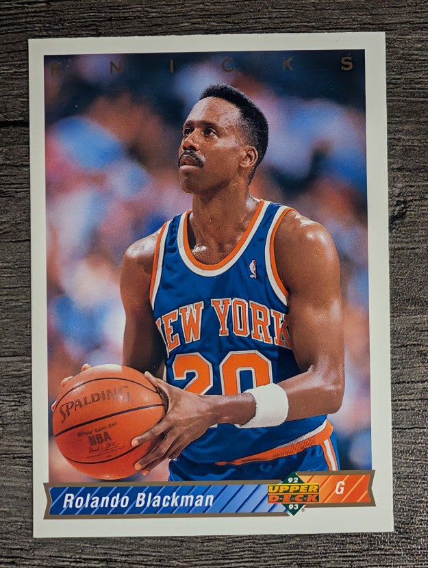 1992-93 Upper Deck #321 Rolando Blackman