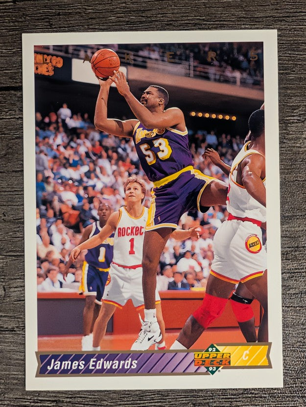 1992-93 Upper Deck #335 James Edwards