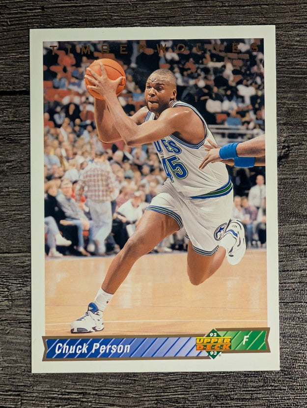 1992-93 Upper Deck #345 Chuck Person