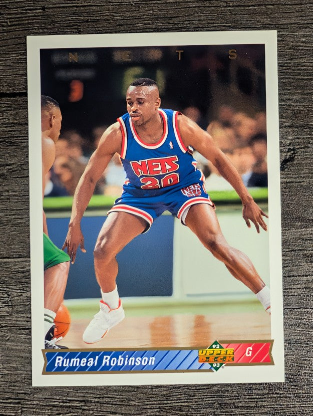 1992-93 Upper Deck #348 Rumeal Robinson