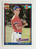 1991 Topps #333 Chipper Jones RC