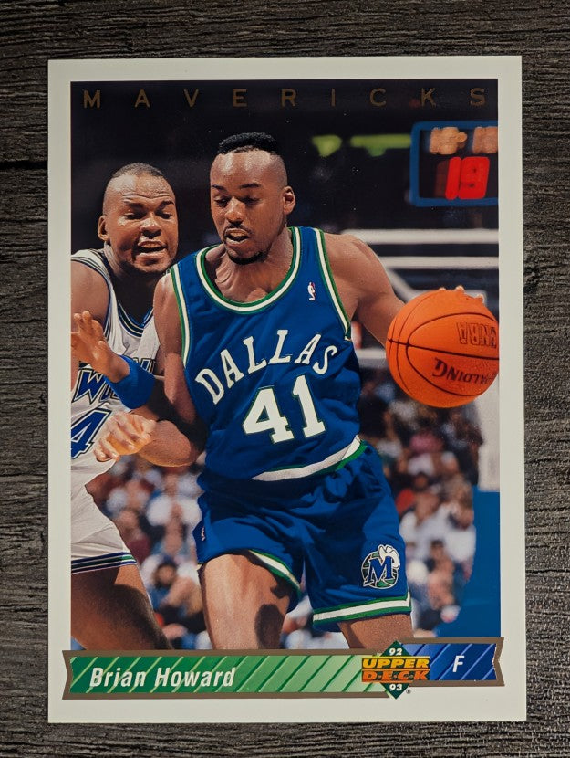 1992-93 Upper Deck #378 Brian Howard RC