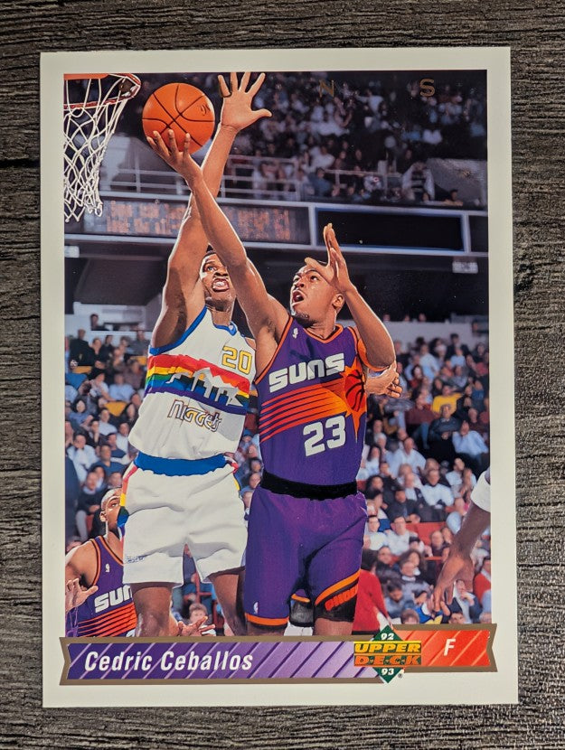 1992-93 Upper Deck #383 Cedric Ceballos