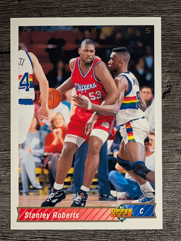 1992-93 Upper Deck #391 Stanley Roberts