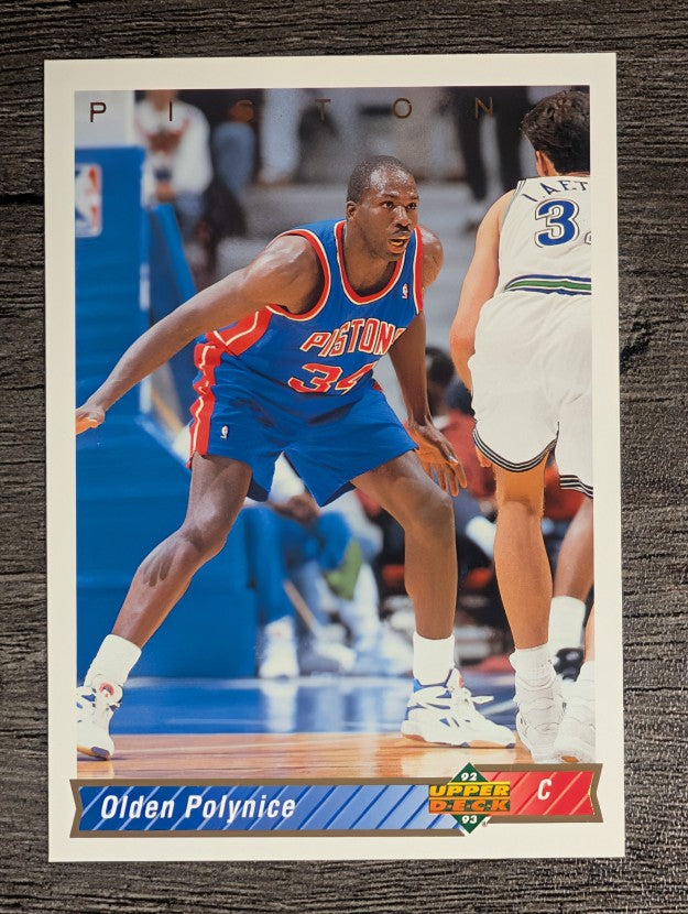 1992-93 Upper Deck #405 Olden Polynice