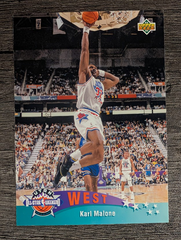 1992-93 Upper Deck #434 Karl Malone AS