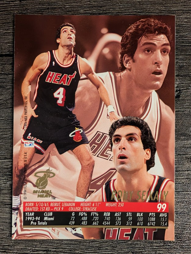 1994-95 Ultra #99 Rony Seikaly