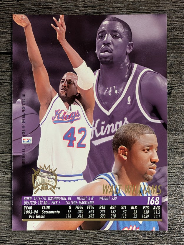 1994-95 Ultra #168 Walt Williams