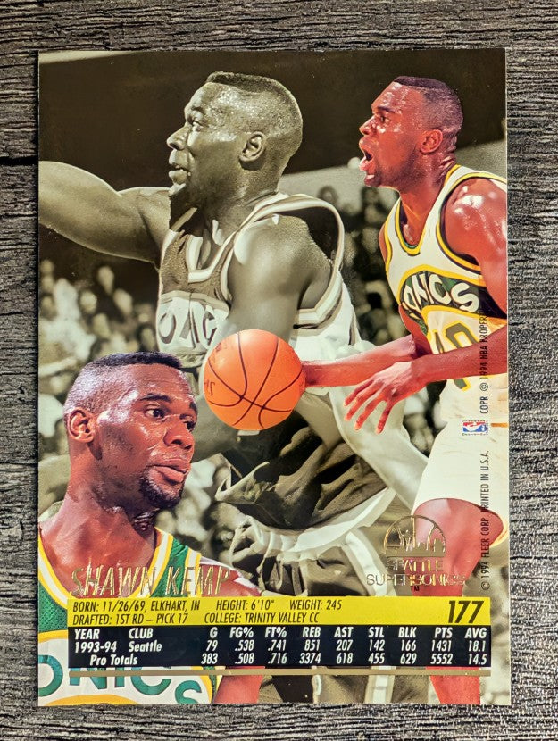 1994-95 Ultra #177 Shawn Kemp