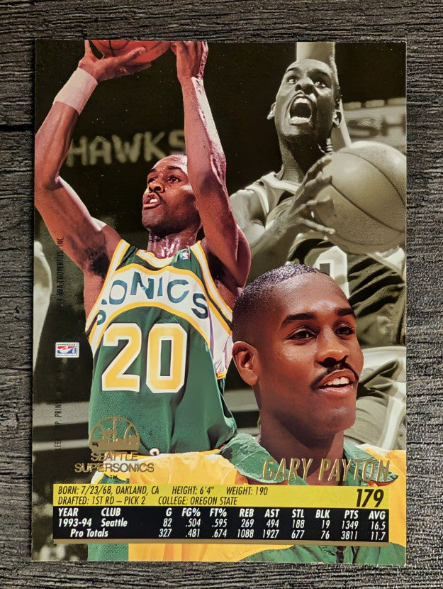 1994-95 Ultra #179 Gary Payton