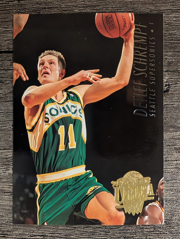 1994-95 Ultra #181 Detlef Schrempf