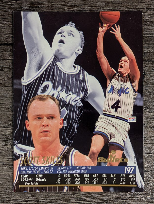 1994-95 Ultra #197 Scott Skiles
