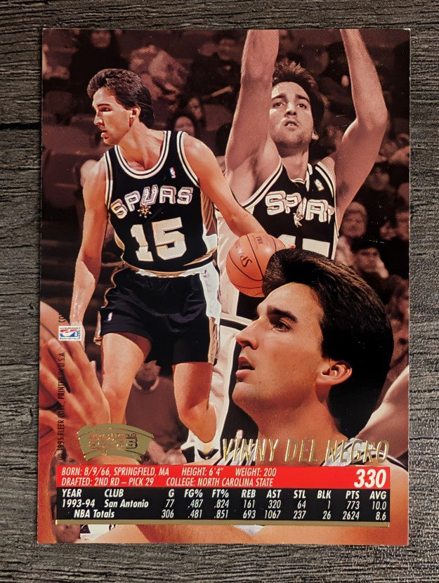 1994-95 Ultra #330 Vinny Del Negro