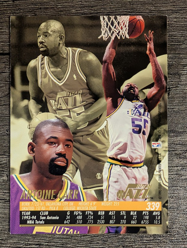 1994-95 Ultra #339 Antoine Carr