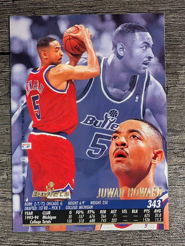 1994-95 Ultra #343 Juwan Howard RC