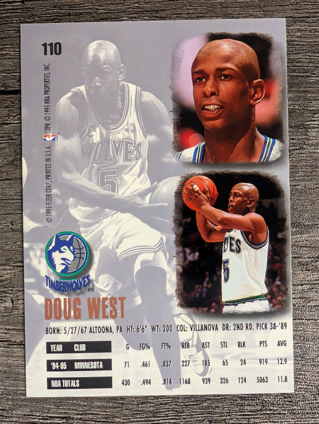 1995-96 Ultra #110 Doug West
