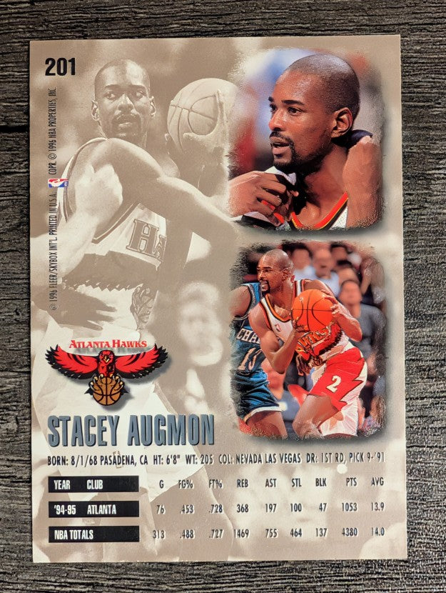 1995-96 Ultra #201 Stacey Augmon
