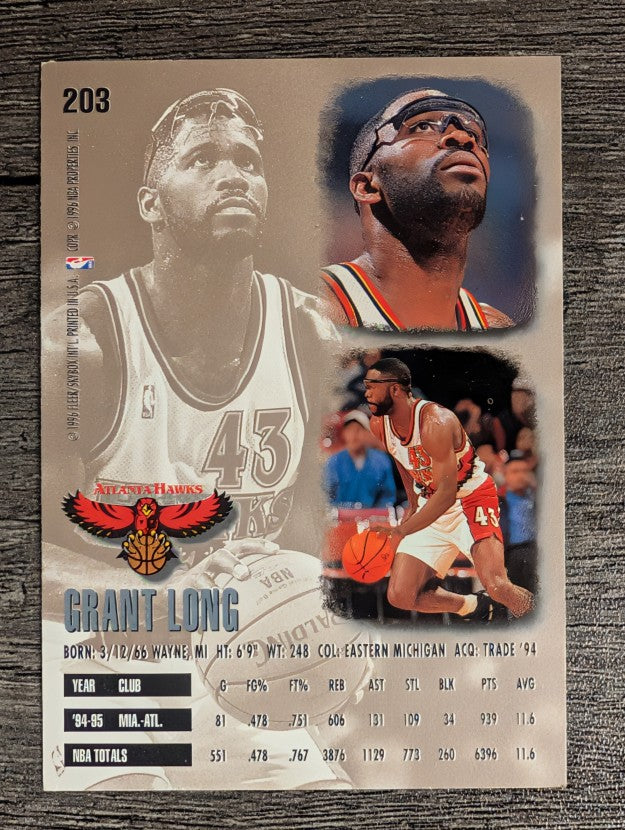 1995-96 Ultra #203 Grant Long