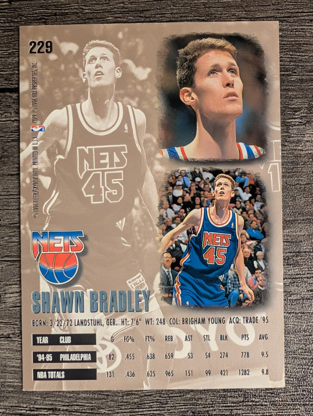 1995-96 Ultra #229 Shawn Bradley