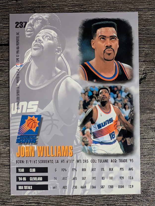 1995-96 Ultra #237 John Williams