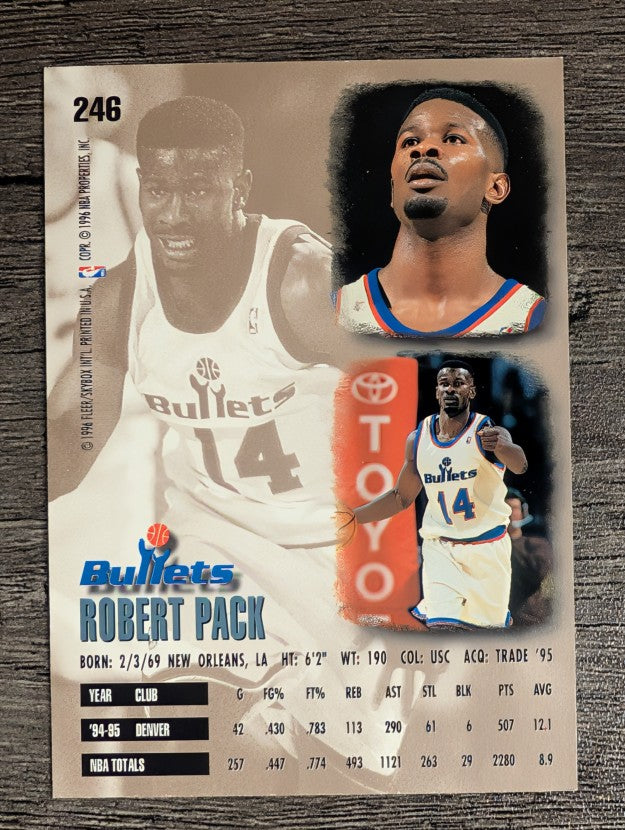 1995-96 Ultra #246 Robert Pack