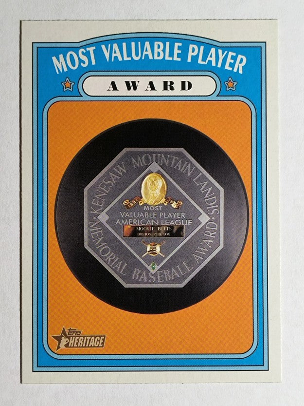 2021 Topps Heritage #366 MVP Award