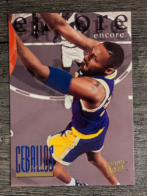 1995-96 Ultra #304 Cedric Ceballos ENC