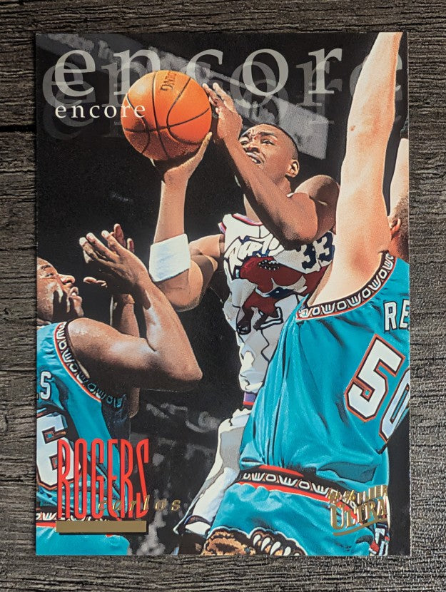 1995-96 Ultra #338 Carlos Rogers ENC